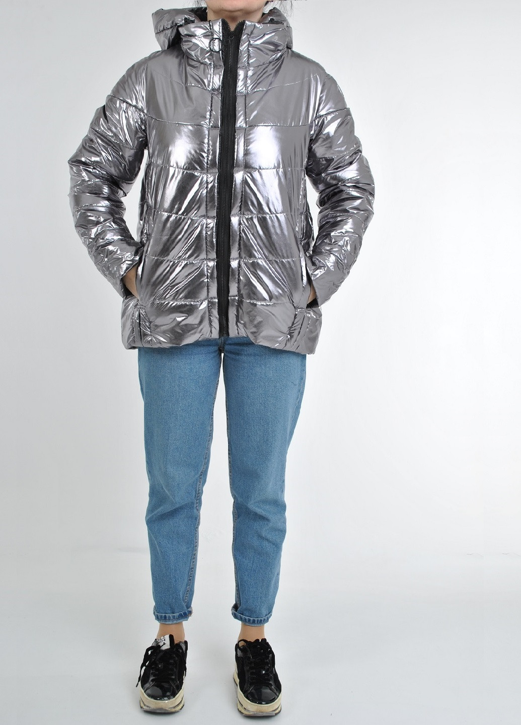 Металл демисезонная куртка Fashion Club