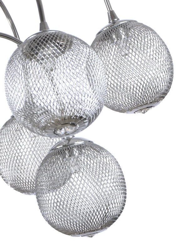 Люстра світлодіодна для кухні підвіс прованс молекула BR-01 120S/9 LED Brille (253886172)