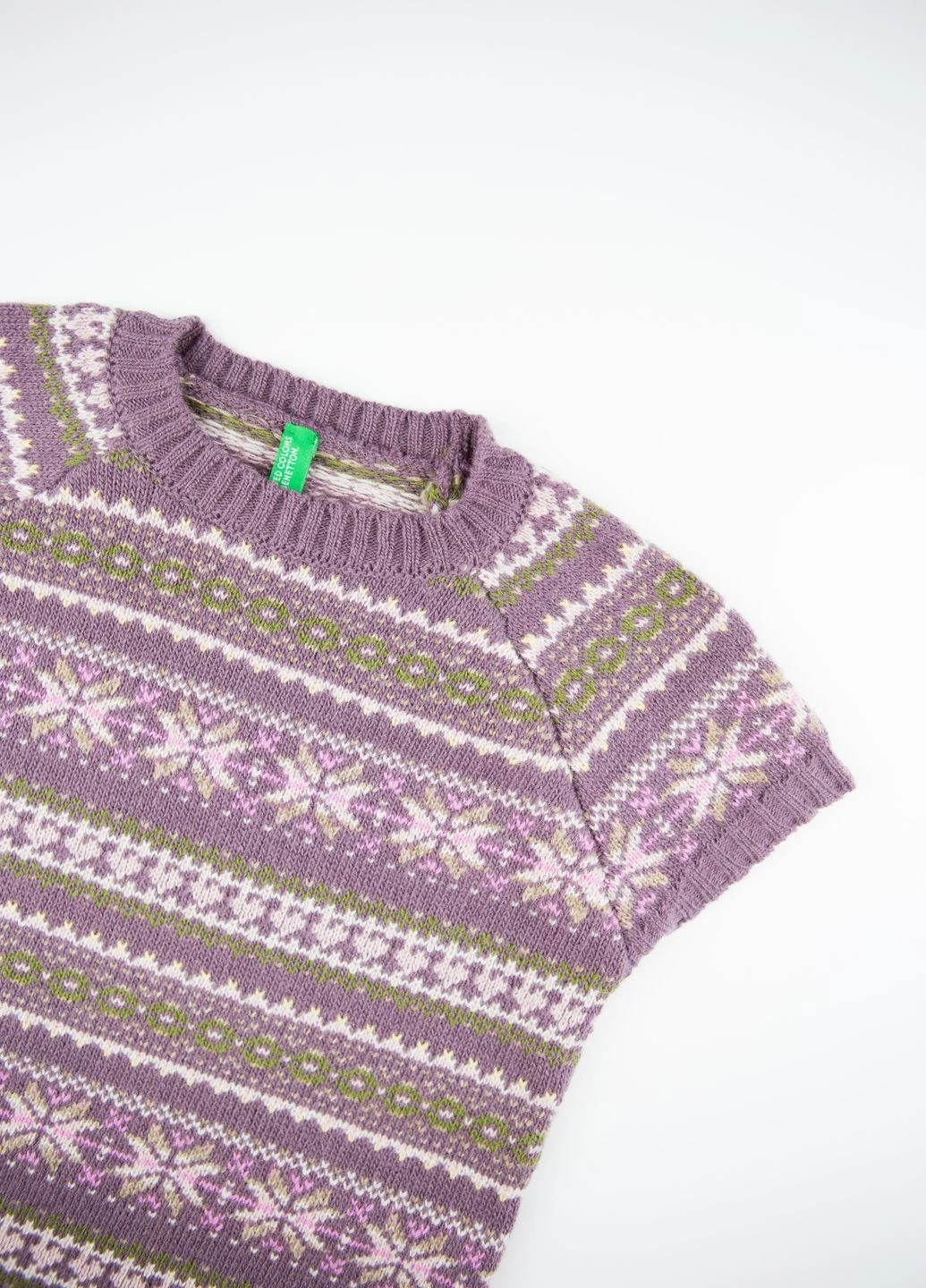 Фиолетовое платье United Colors of Benetton (232990444)