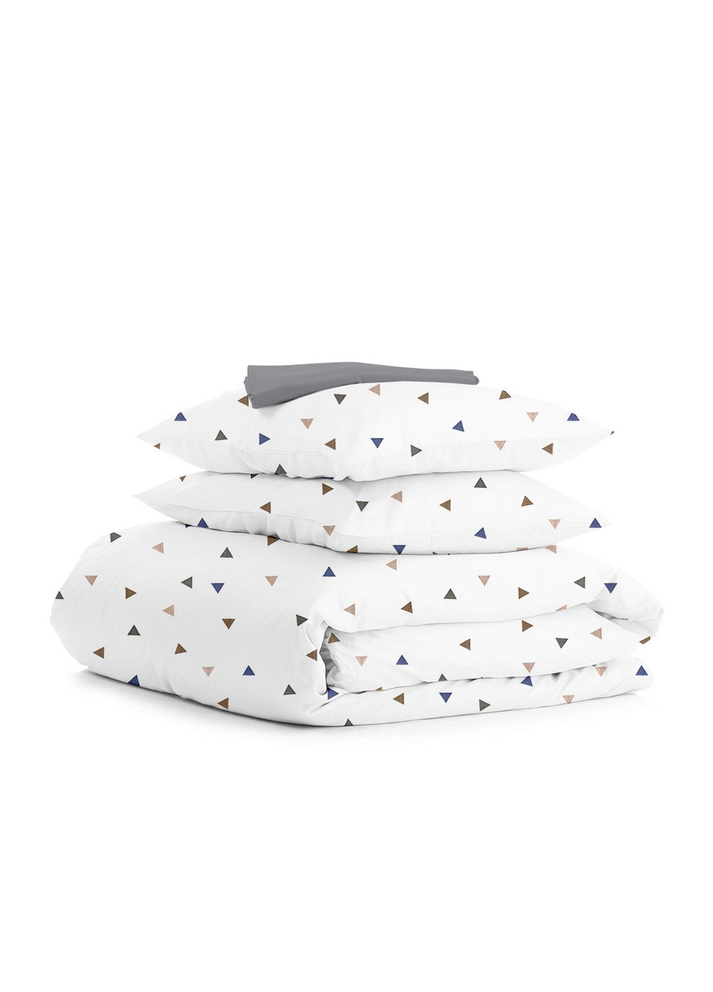 Комплект полуторного постельного белья на резинке Delta Color Graphite 160x220 см (4822052081181) Cosas (251851692)