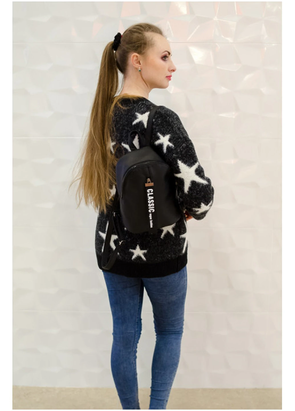 Жіночий рюкзак 24х10х19 см Sambag (210476072)
