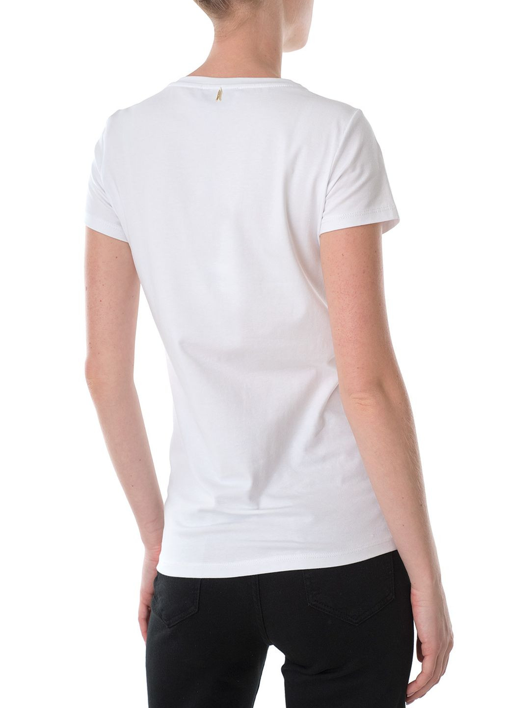 Белая летняя футболка Joleen