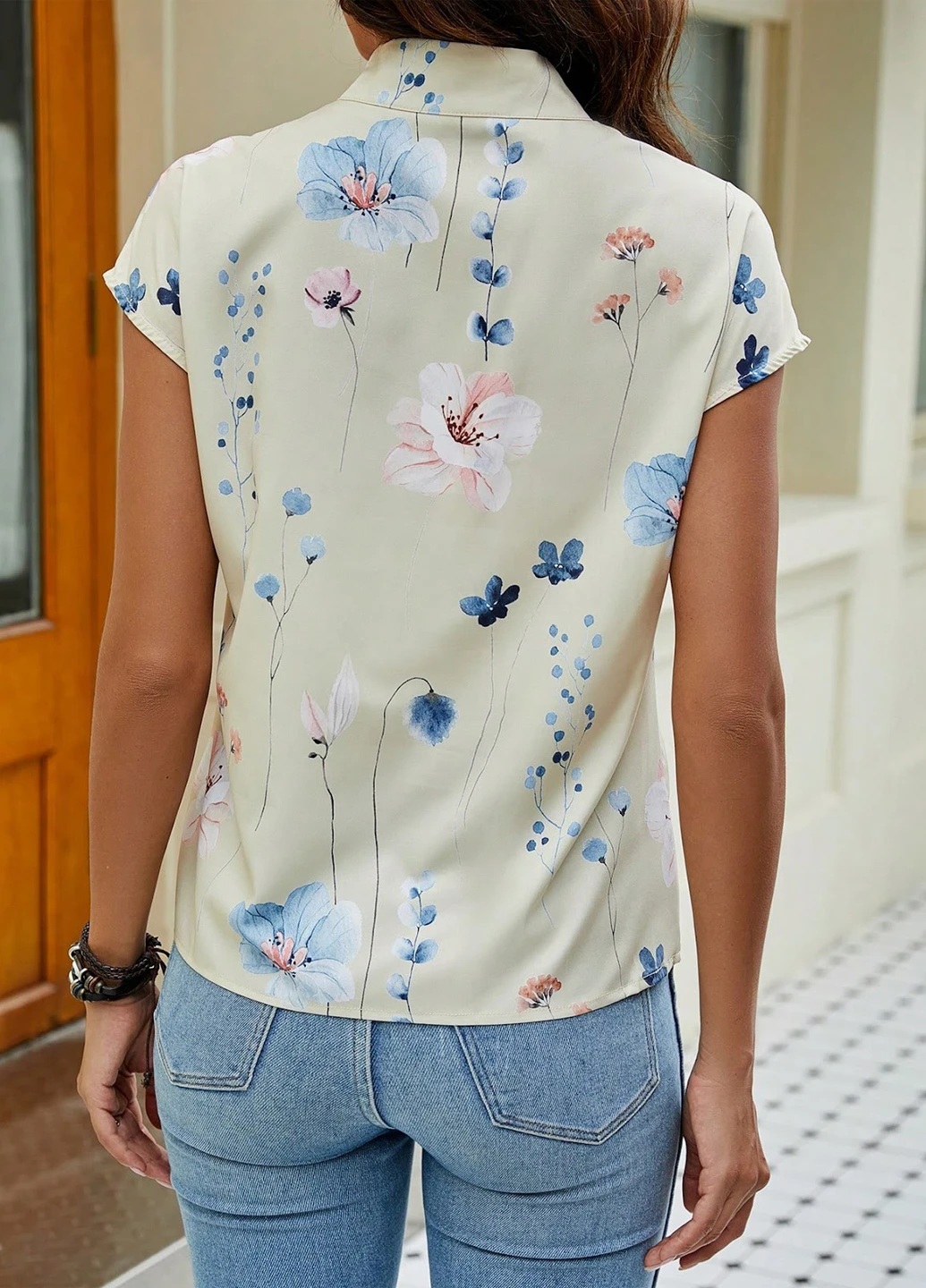 Белая блуза SHEIN
