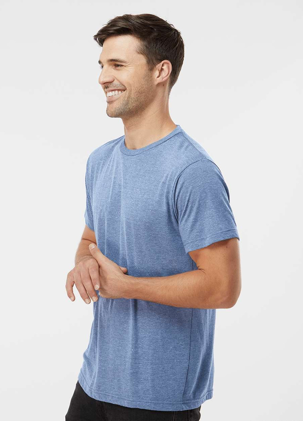 Блакитна футболка Tultex