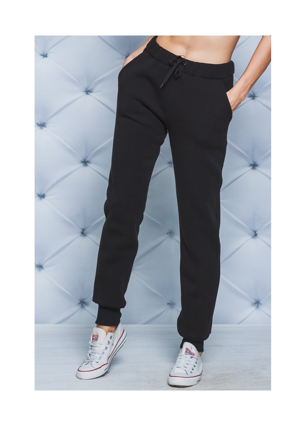 Спортивні штани 02031/1 58 Чорні Versal (223357283)