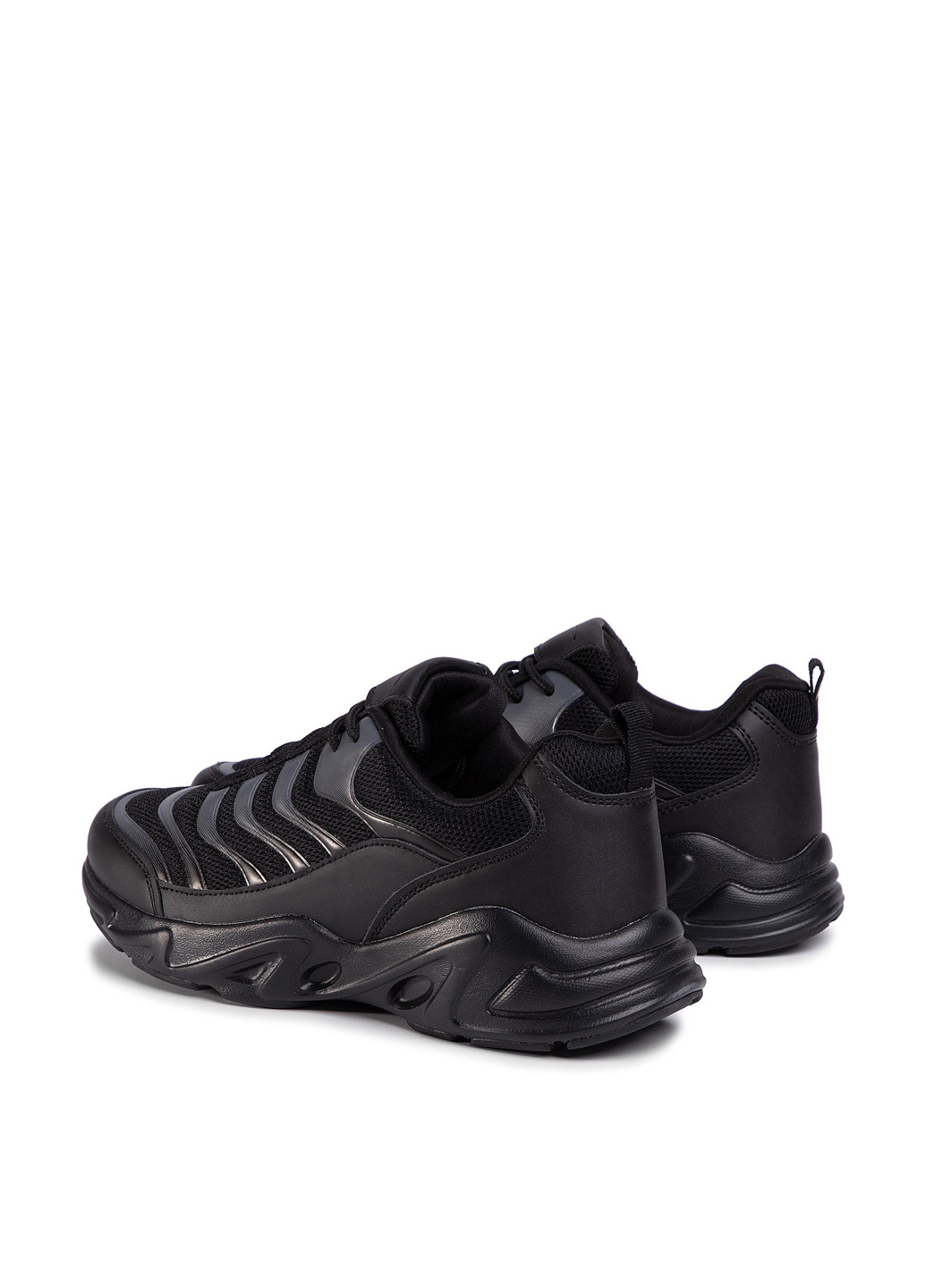 Черные демисезонные кросівки mp40-9614z Sprandi