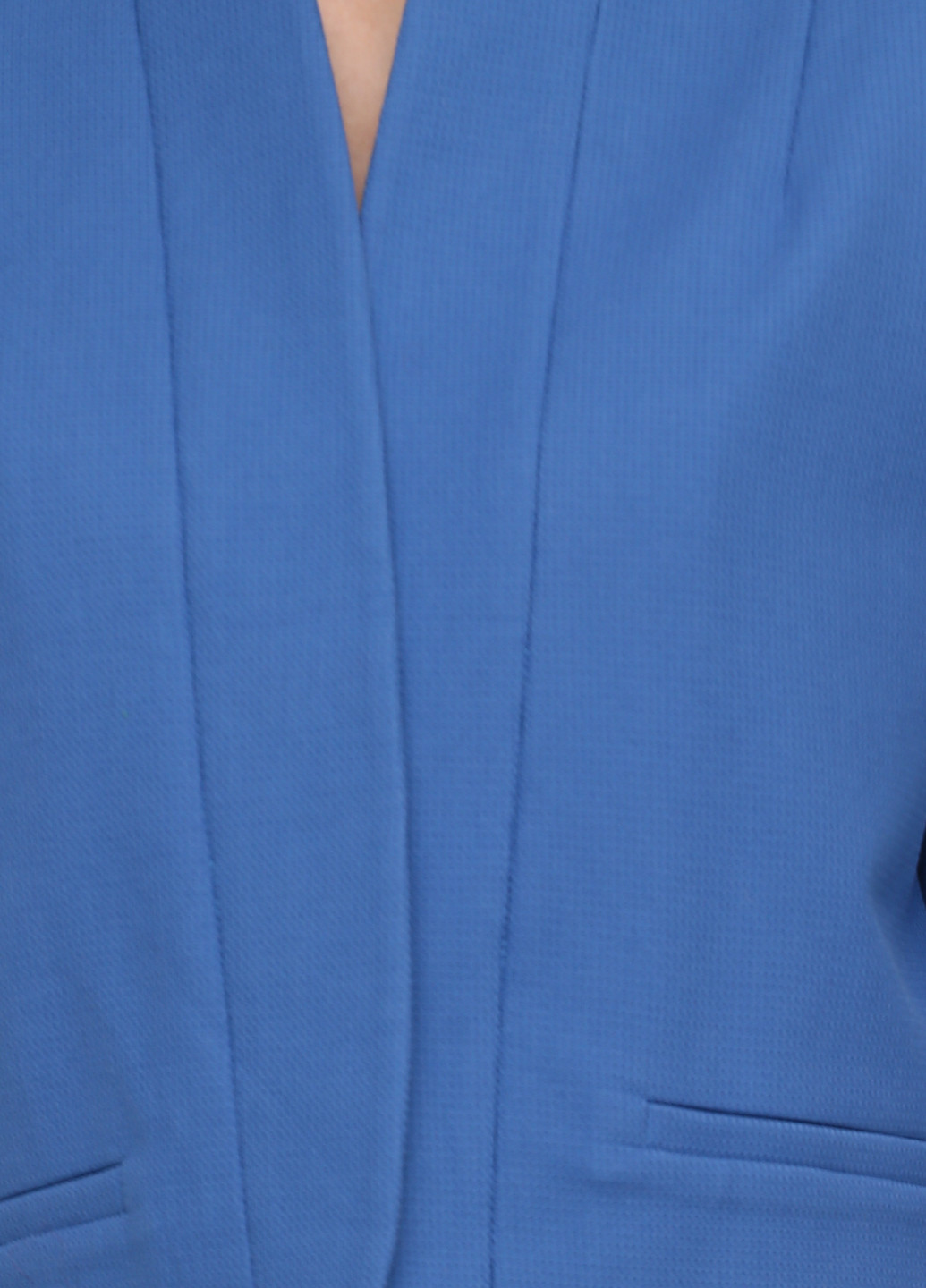 Піджак Kookai прямий синій кежуал бавовна
