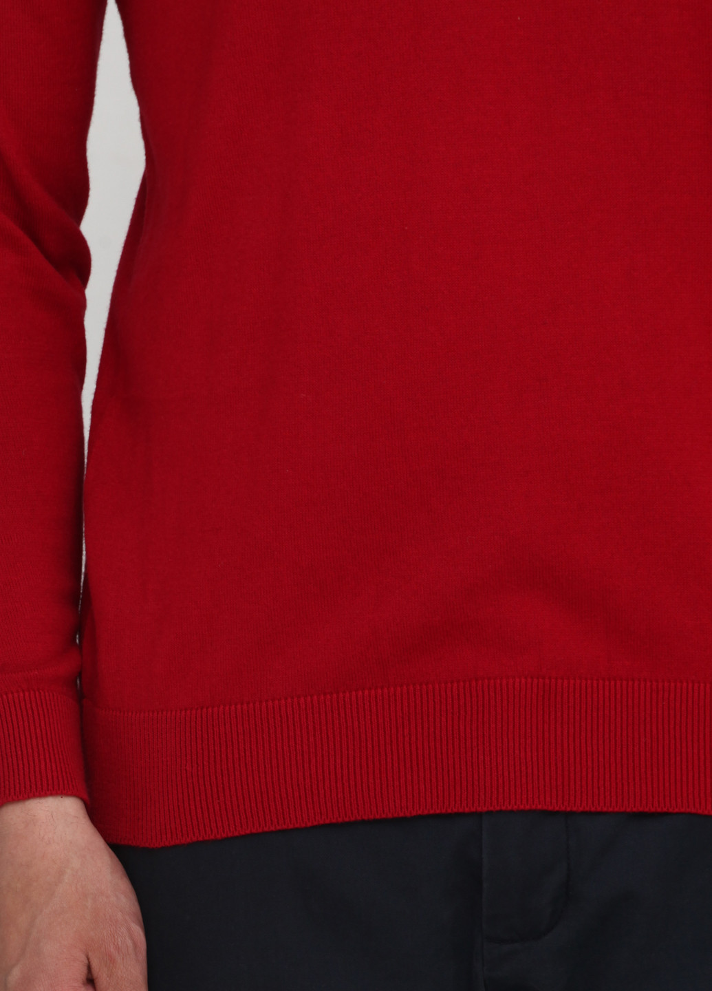 Красный демисезонный пуловер пуловер Norsons