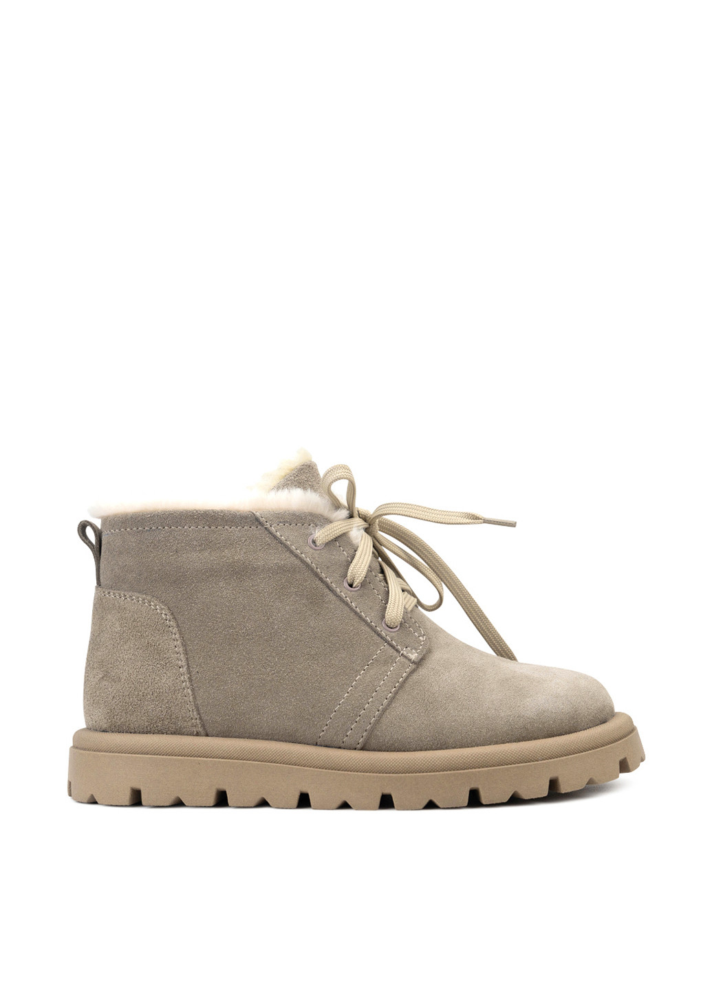 Зимние ботинки vm villomi без декора из натуральной замши