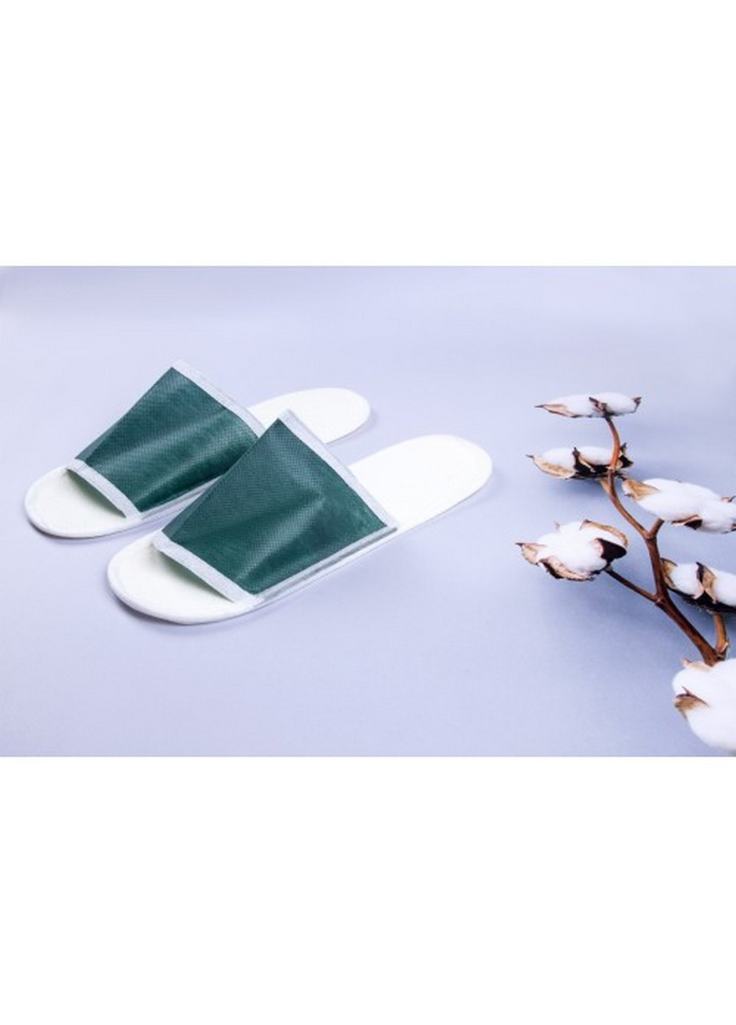 Одноразовые флизелиновые тапочки для отелей 100 пар 29 см Luxyart (253102462)