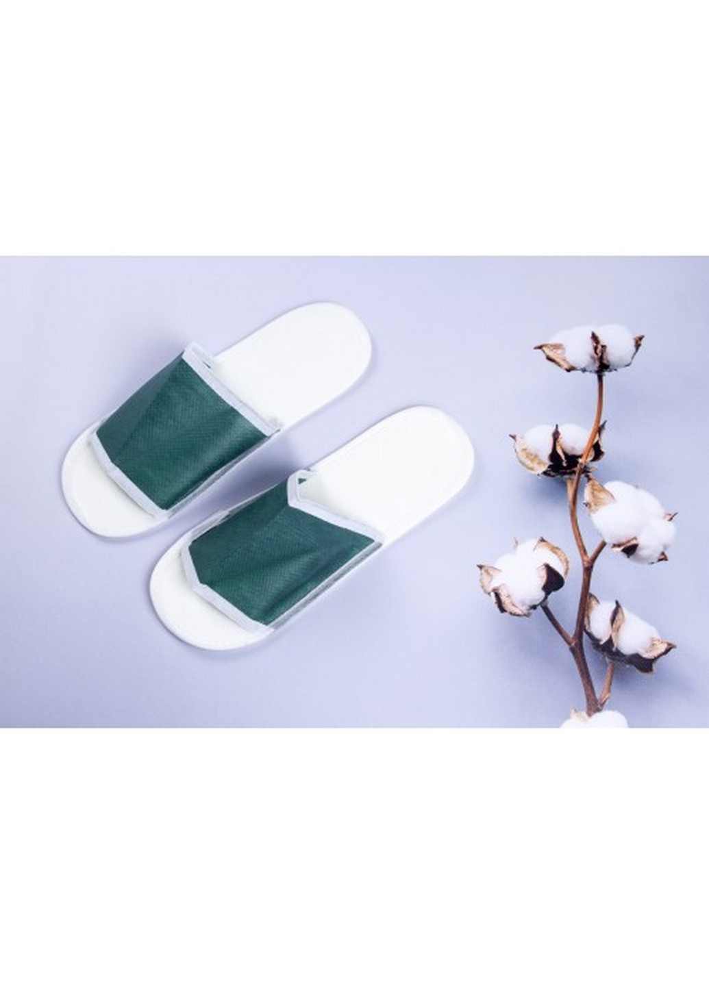 Одноразовые флизелиновые тапочки для отелей 100 пар 29 см Luxyart (253102462)