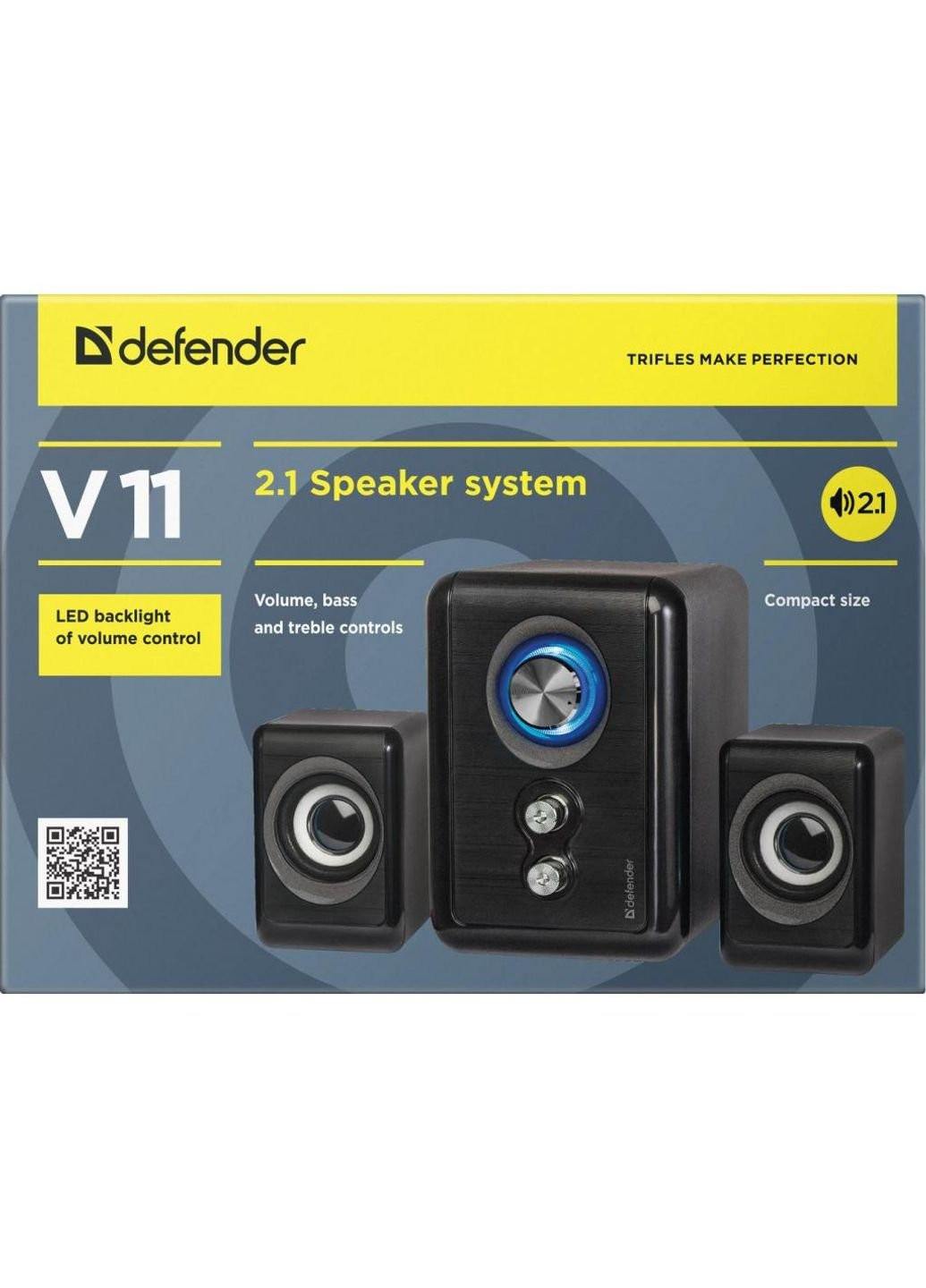 Акустична система (65111) Defender V11 Black (253451047)