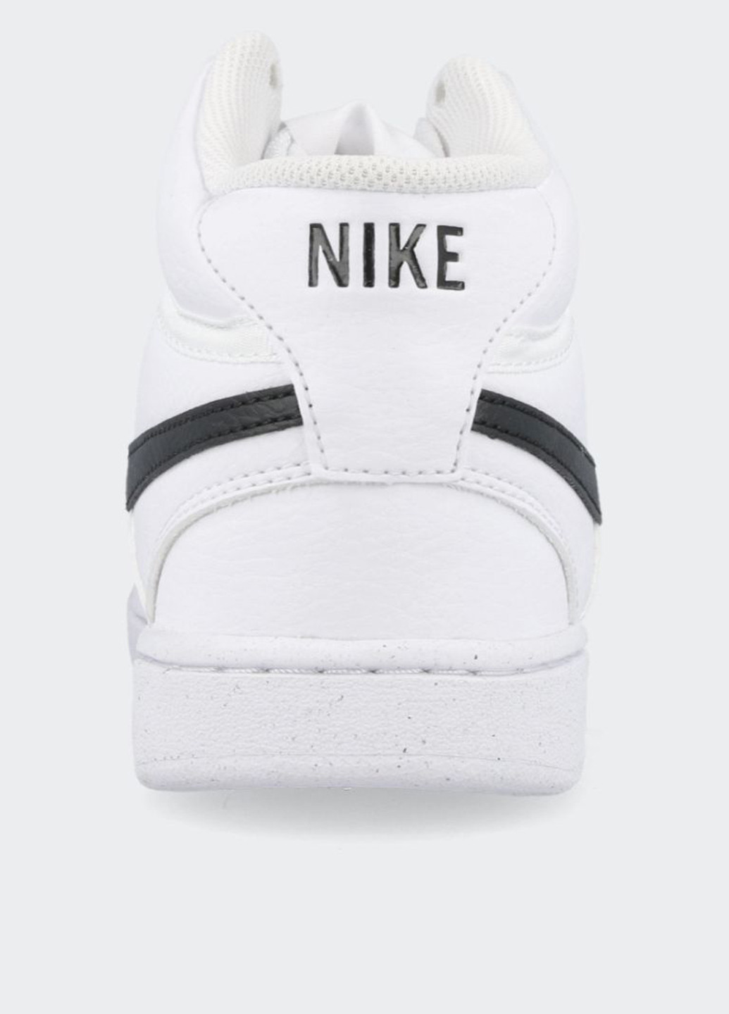 Белые демисезонные кроссовки Nike COURT VISION MID NEXT NATURE
