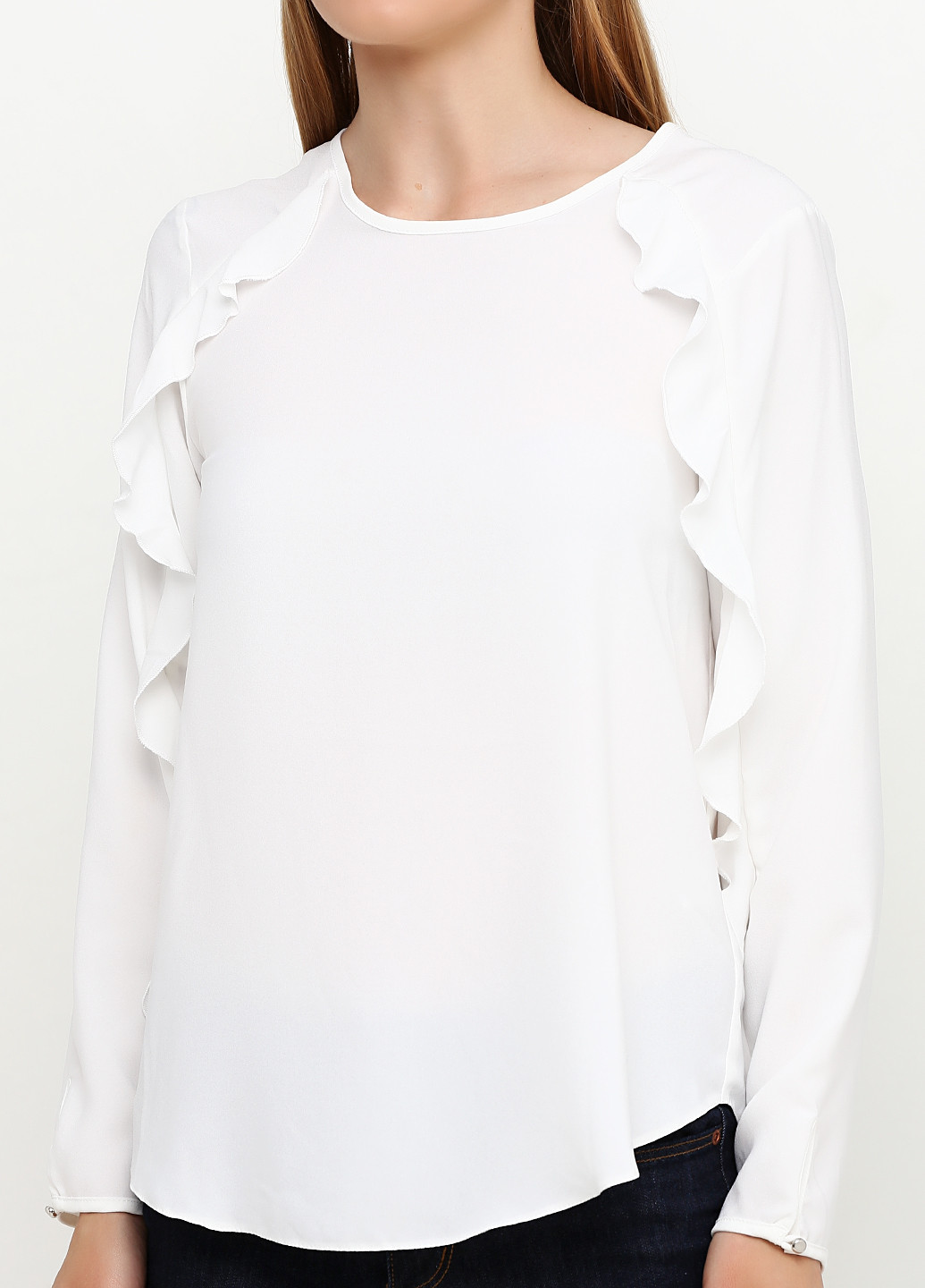 Белая демисезонная блуза Dorothy Perkins
