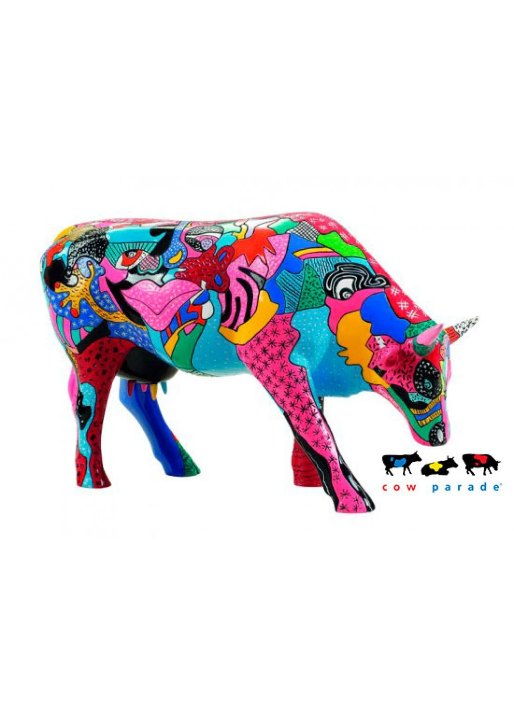 Коллекционная статуэтка корова Partying with P-COW-sso; Size L Cow Parade (224224168)