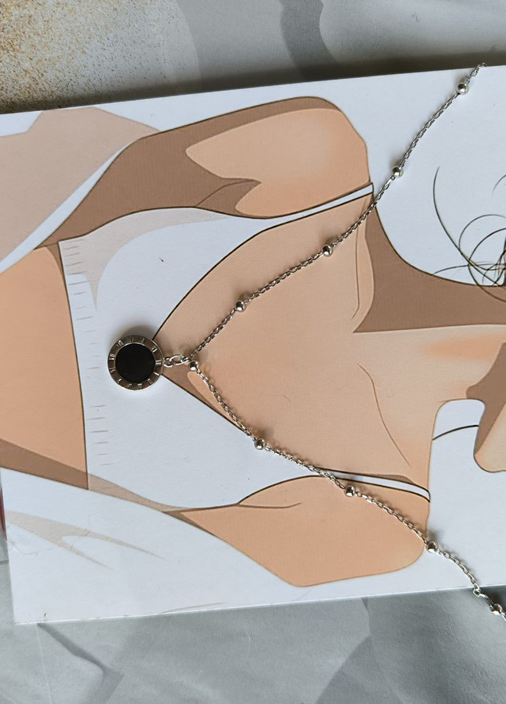 Кольє Silver Flame (354214888)