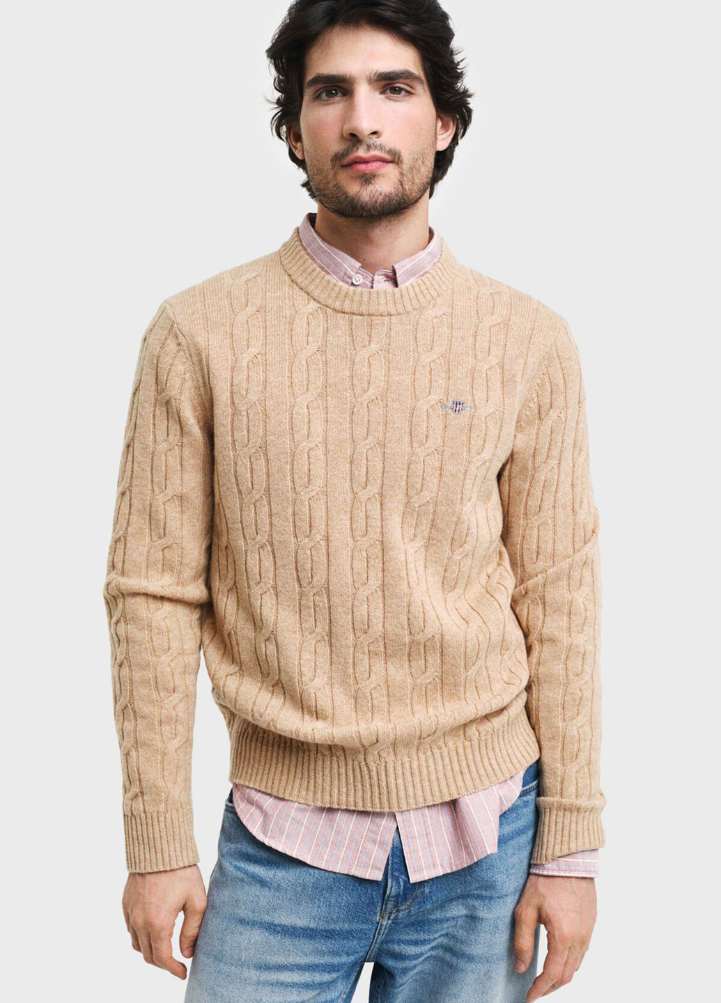Бежевий зимовий джемпер джемпер Gant