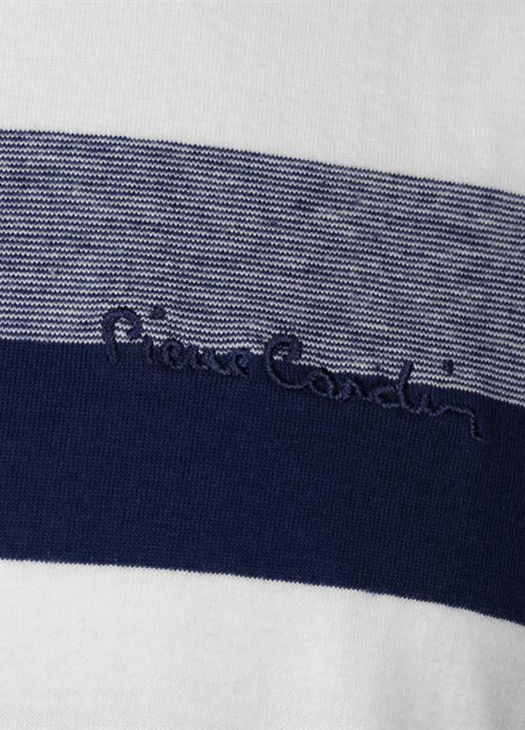 Темно-синяя футболка-поло для мужчин Pierre Cardin с логотипом