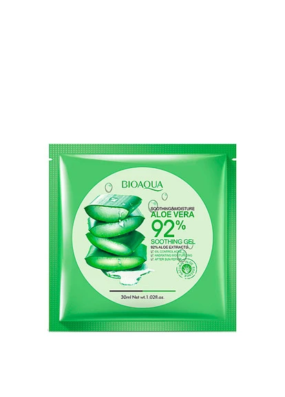 Заспокійлива тканинна маска для обличчя Soothing & Moisture Aloe Vera 92% Soothing Gel Face Bioaqua (250116563)