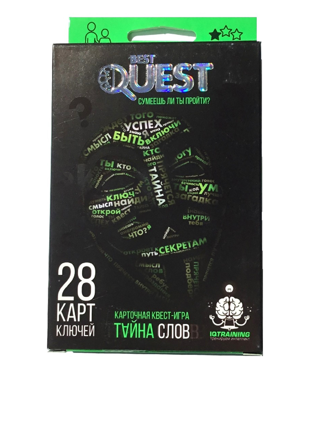 Настольная игра Quest Тайна Слов (30 эл.) Danko Toys (183639226)