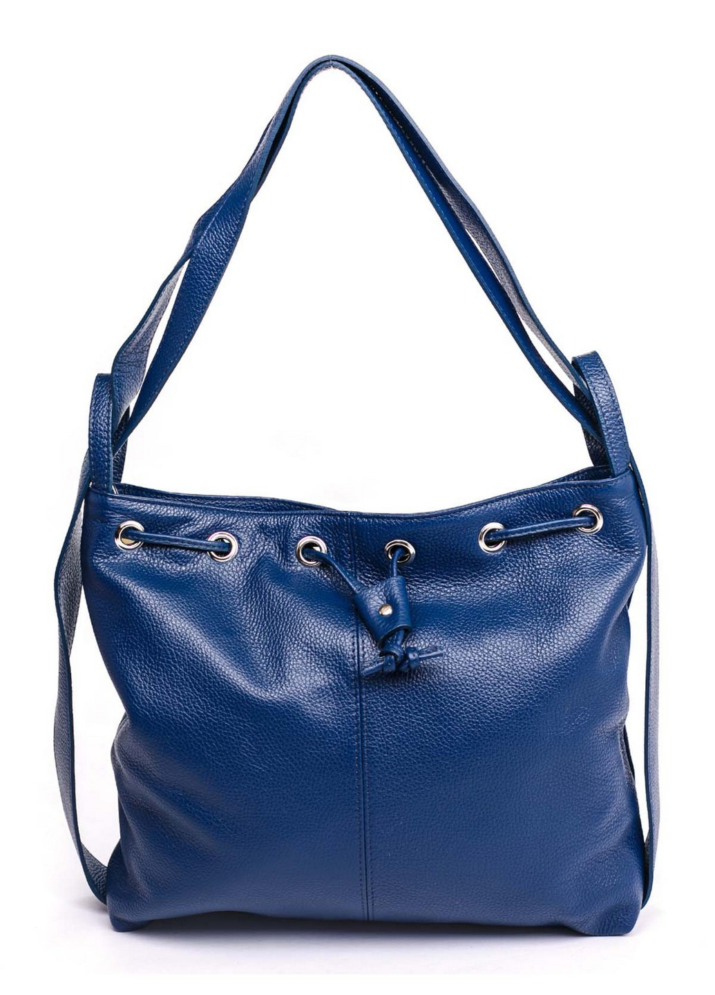 Сумка Italian Bags На каждый день синяя кэжуал