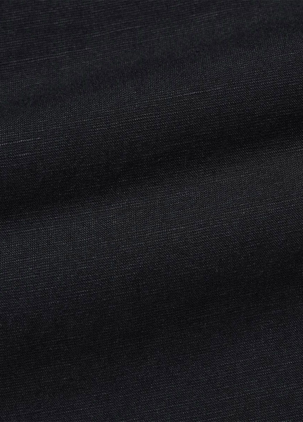 Черное кэжуал платье рубашка Uniqlo однотонное