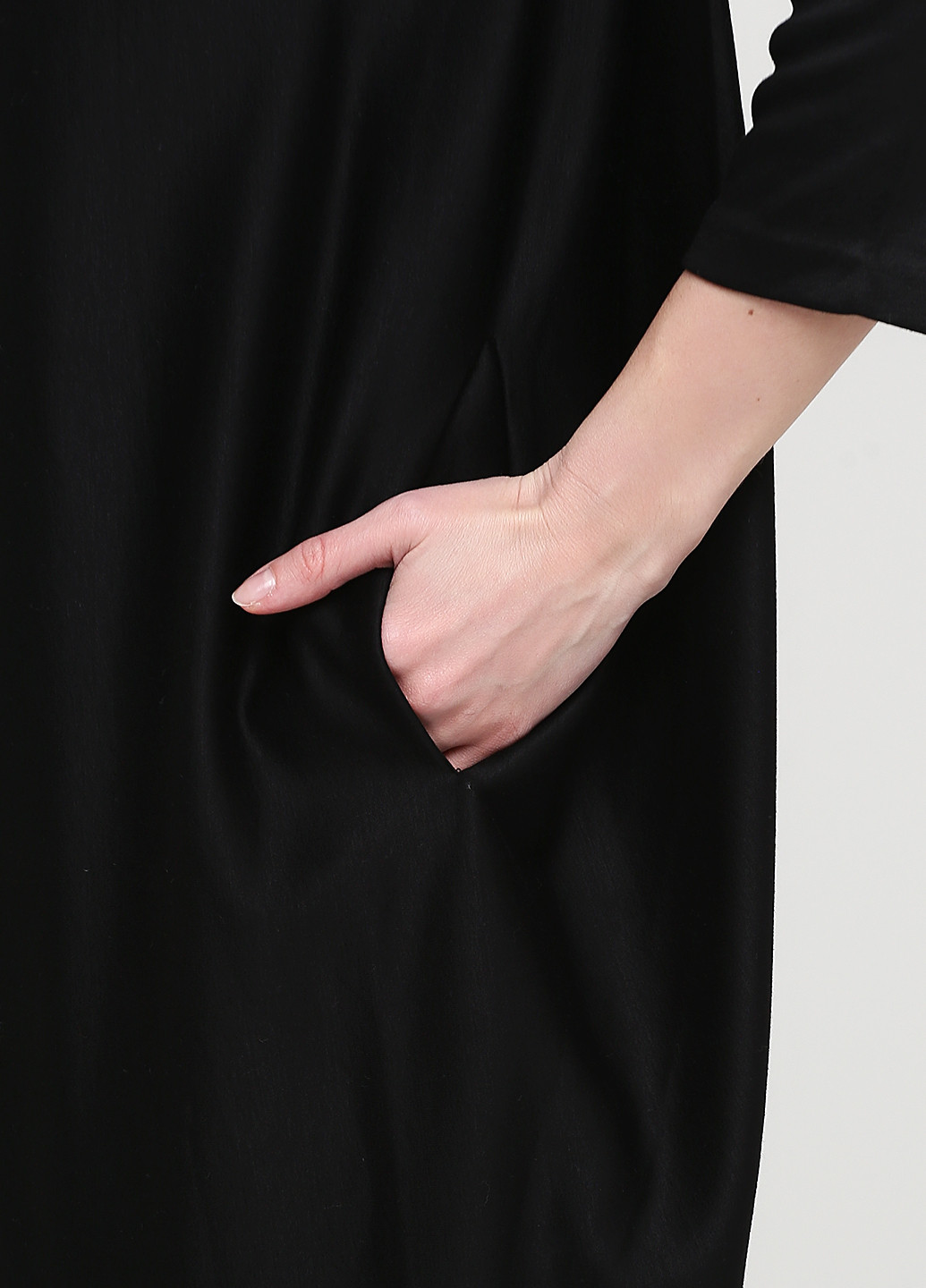 Черное кэжуал платье оверсайз Cos однотонное