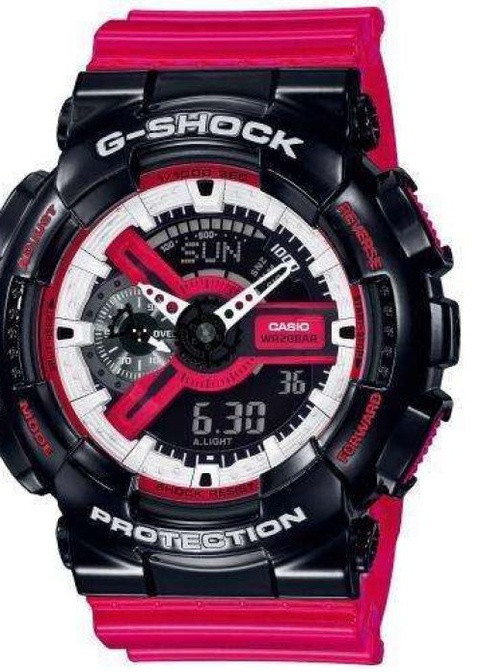 Часы наручные GA-110RB-1AER спортивные Casio G-Shock (229052541)