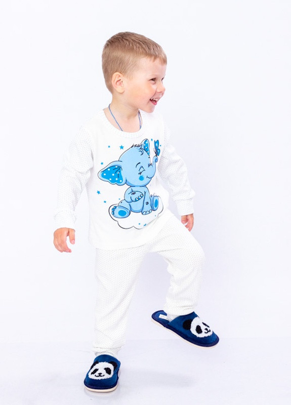 Голубая всесезон пижама для мальчика Носи своє 6076