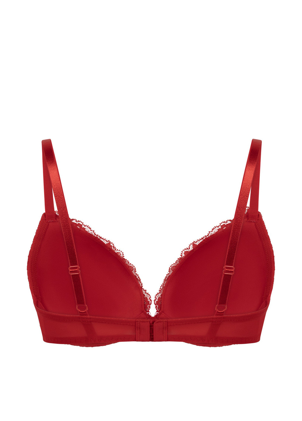 Червоний бралетт бюстгальтер Hunkemoller з кісточками поліамід