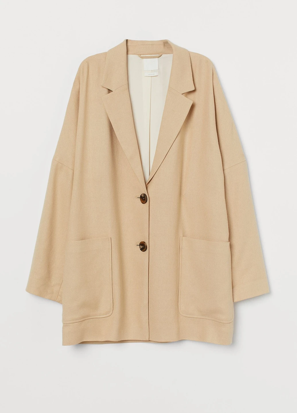 Жакет з смесового льону H&M (225646727)