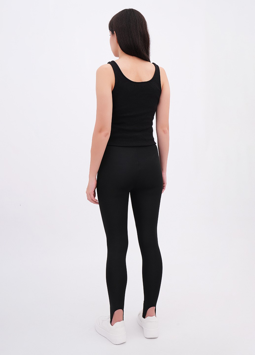 Черные демисезонные леггинсы EQUILIBRI