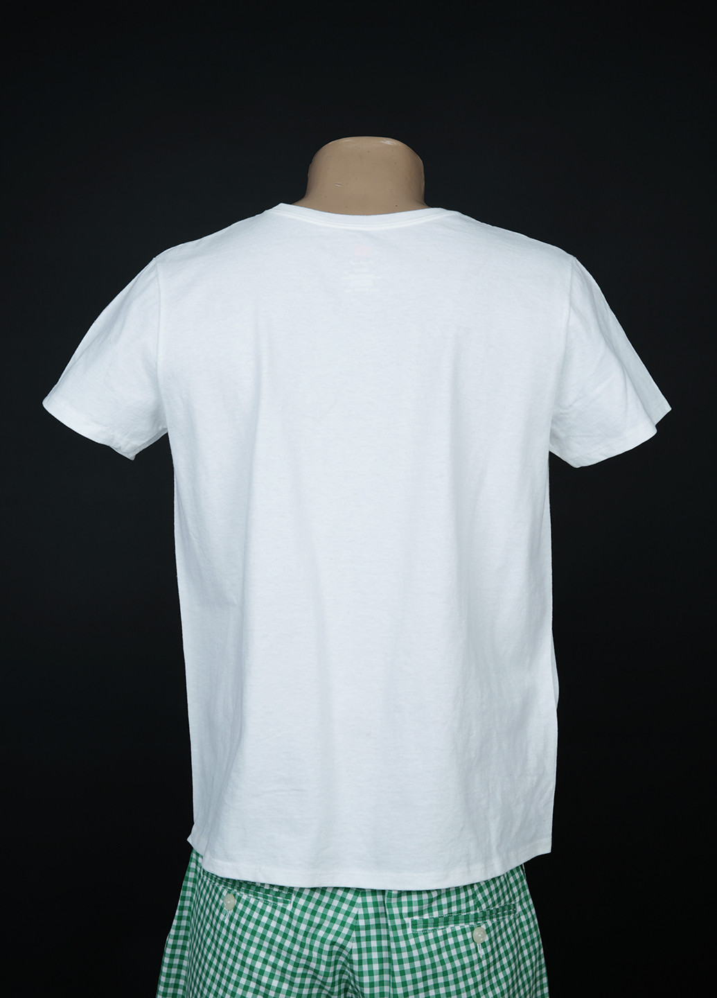 Белая всесезон футболка Hanes