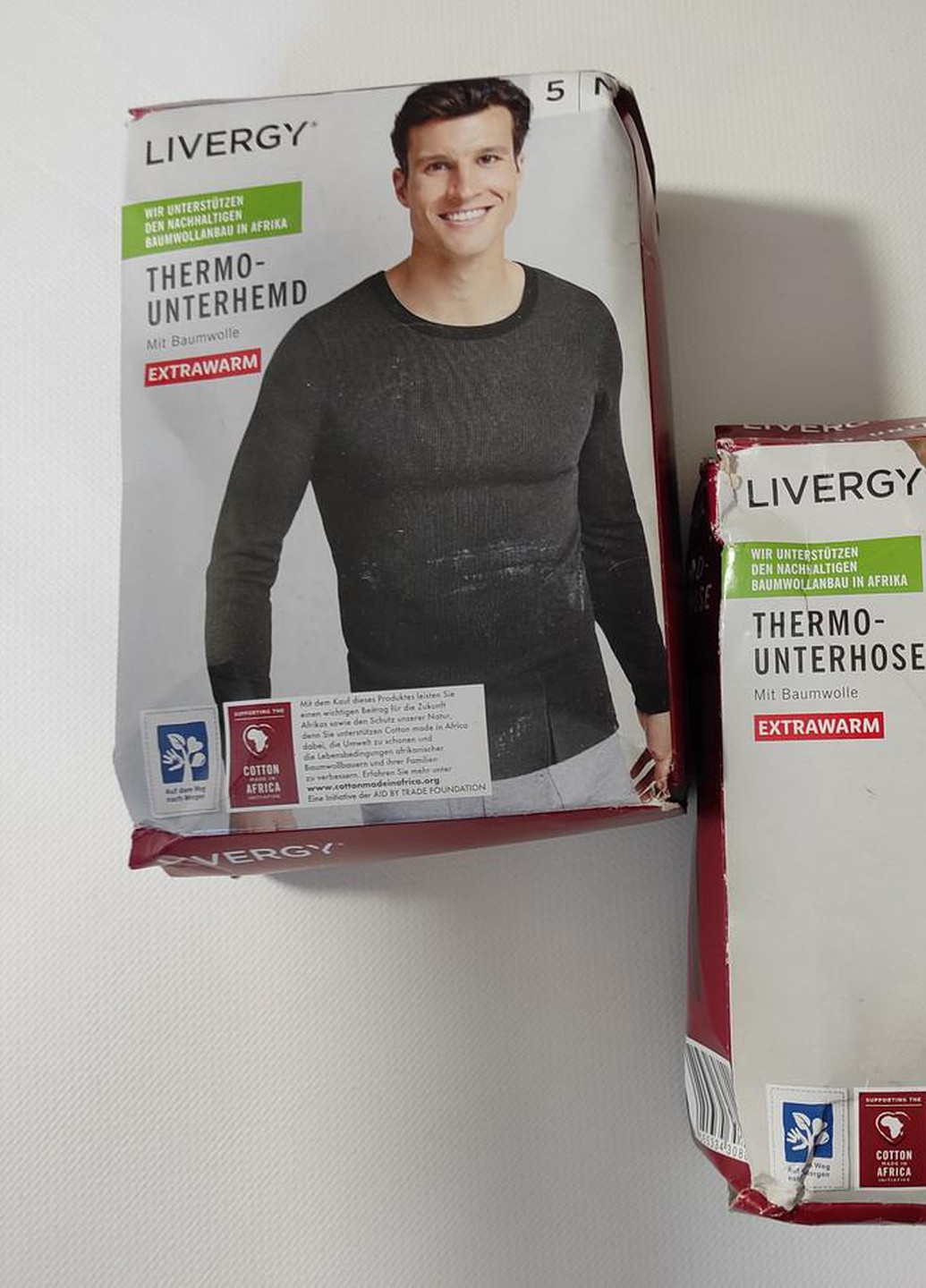 Мужское термо белье на флисе, термо комплект Livergy (254400238)