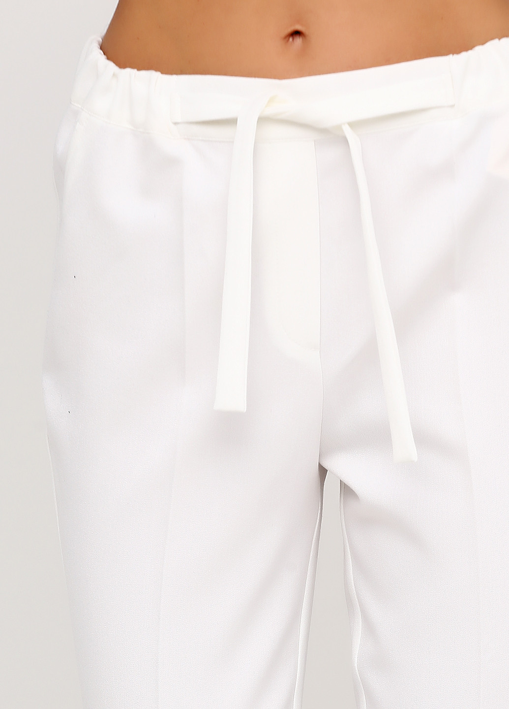 Молочные кэжуал демисезонные зауженные брюки Olga Shyrai for PUBLIC&PRIVATE