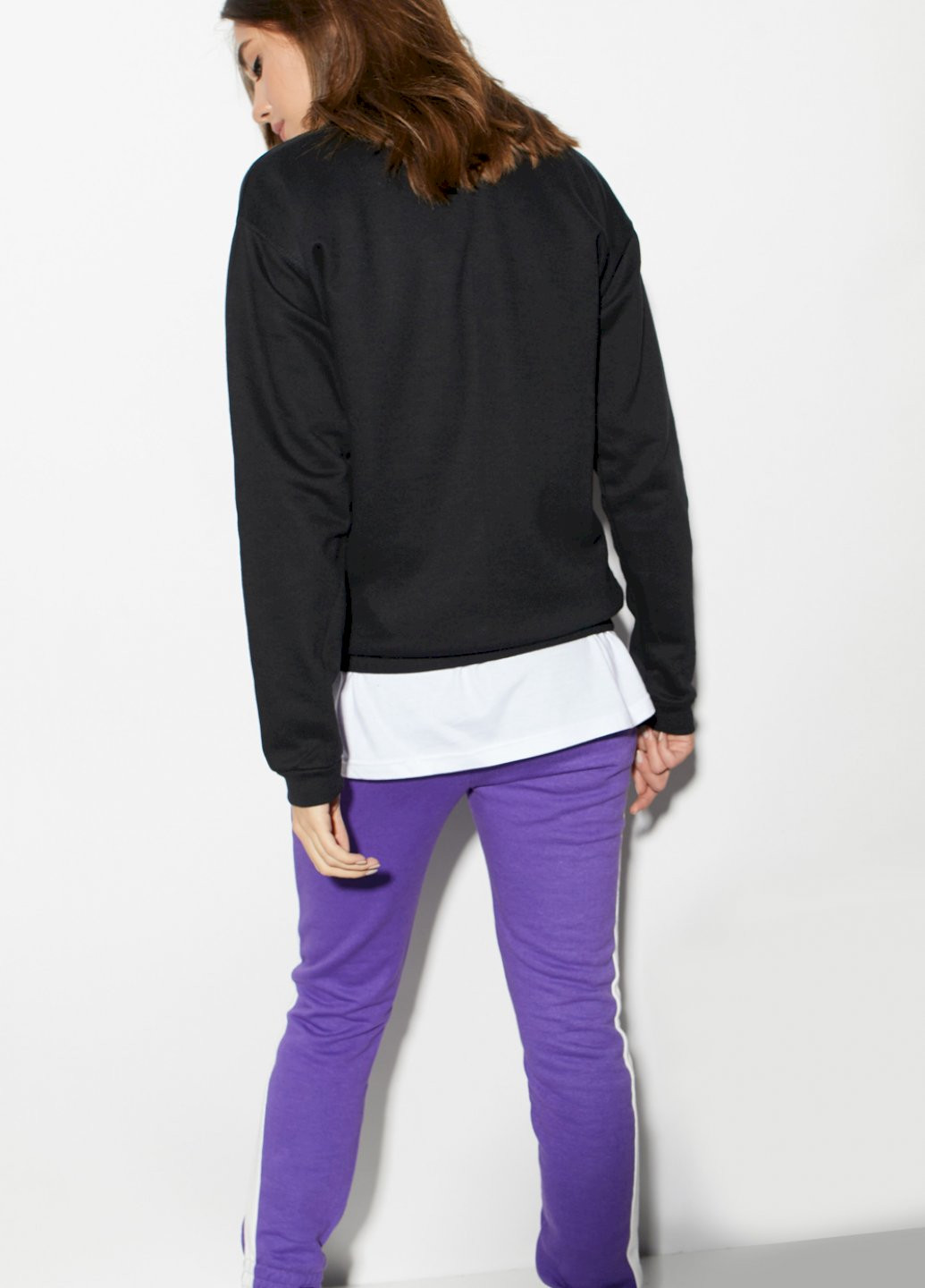 Черный свитшот basic YAPPI (201487552)