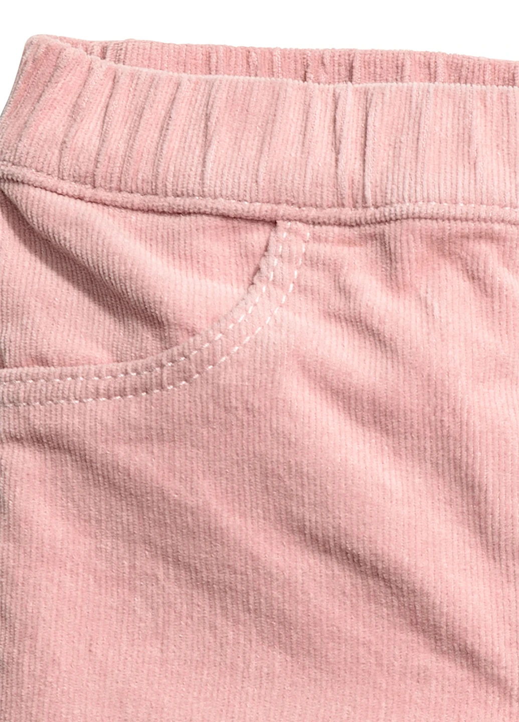 Светло-розовые домашние демисезонные брюки H&M