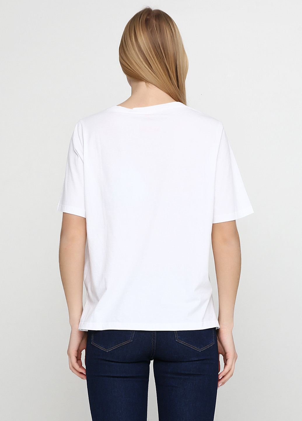 Белая летняя футболка Minimum