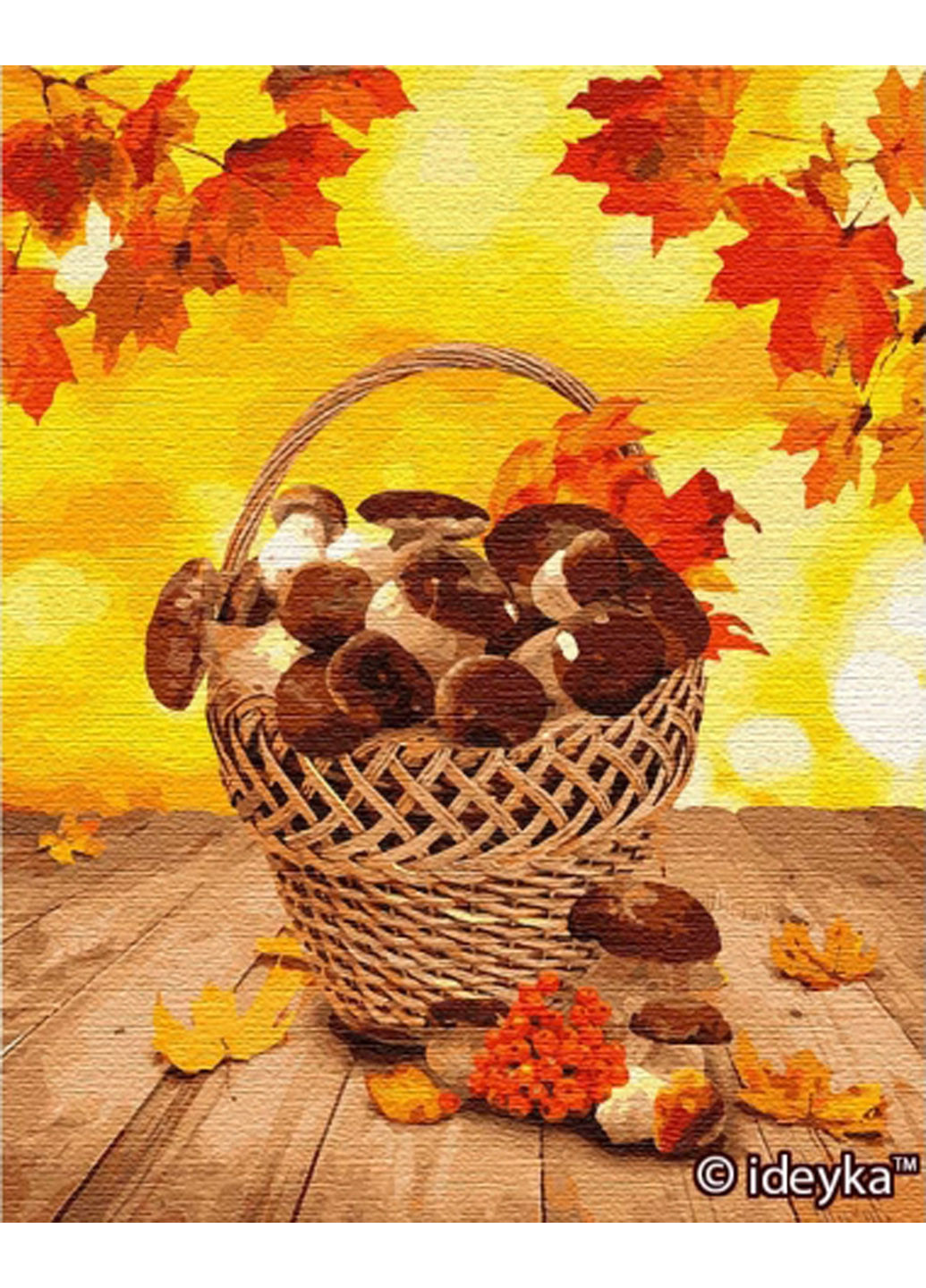 Картина по номерам Лесные дары Идейка (222303157)