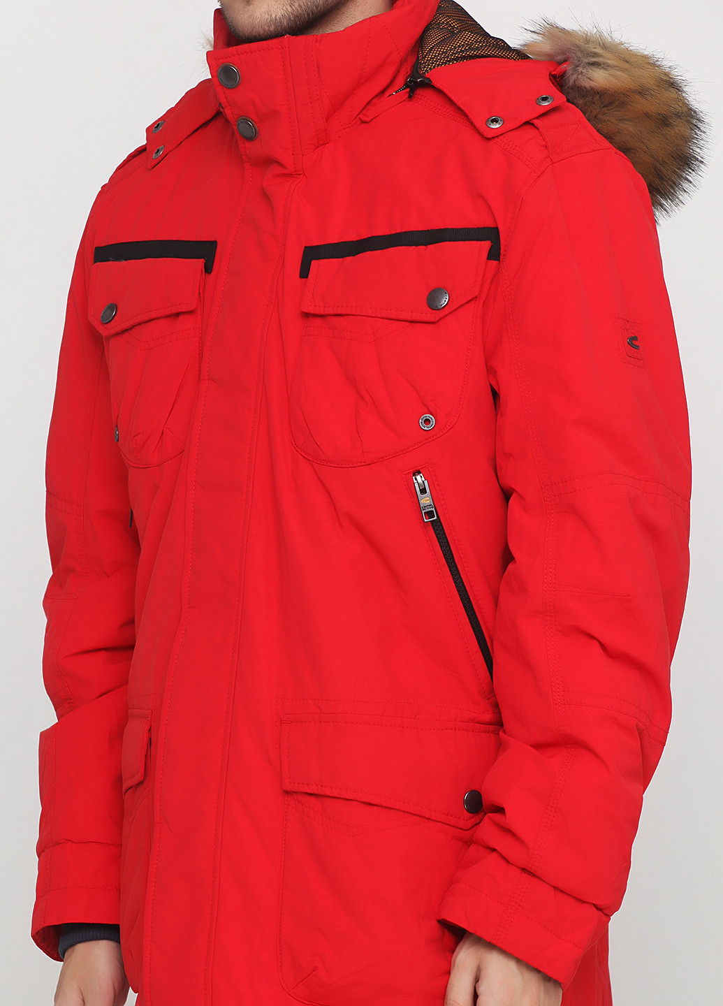 Красная зимняя куртка Camel Active