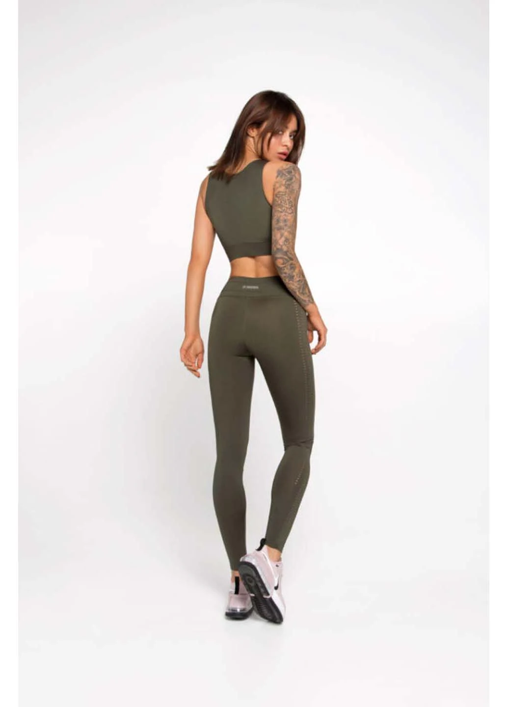 Комплект (легінси, топ) Designed for fitness Pixel (249976870)