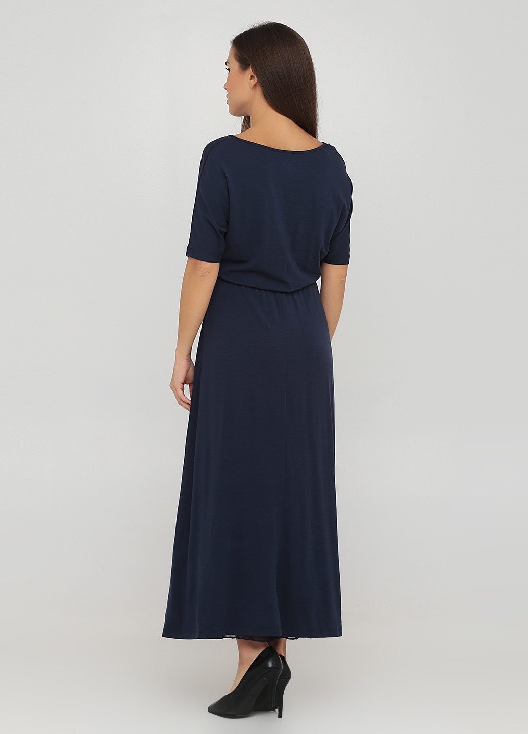Темно-синя кежуал сукня, сукня Garnet Hill однотонна