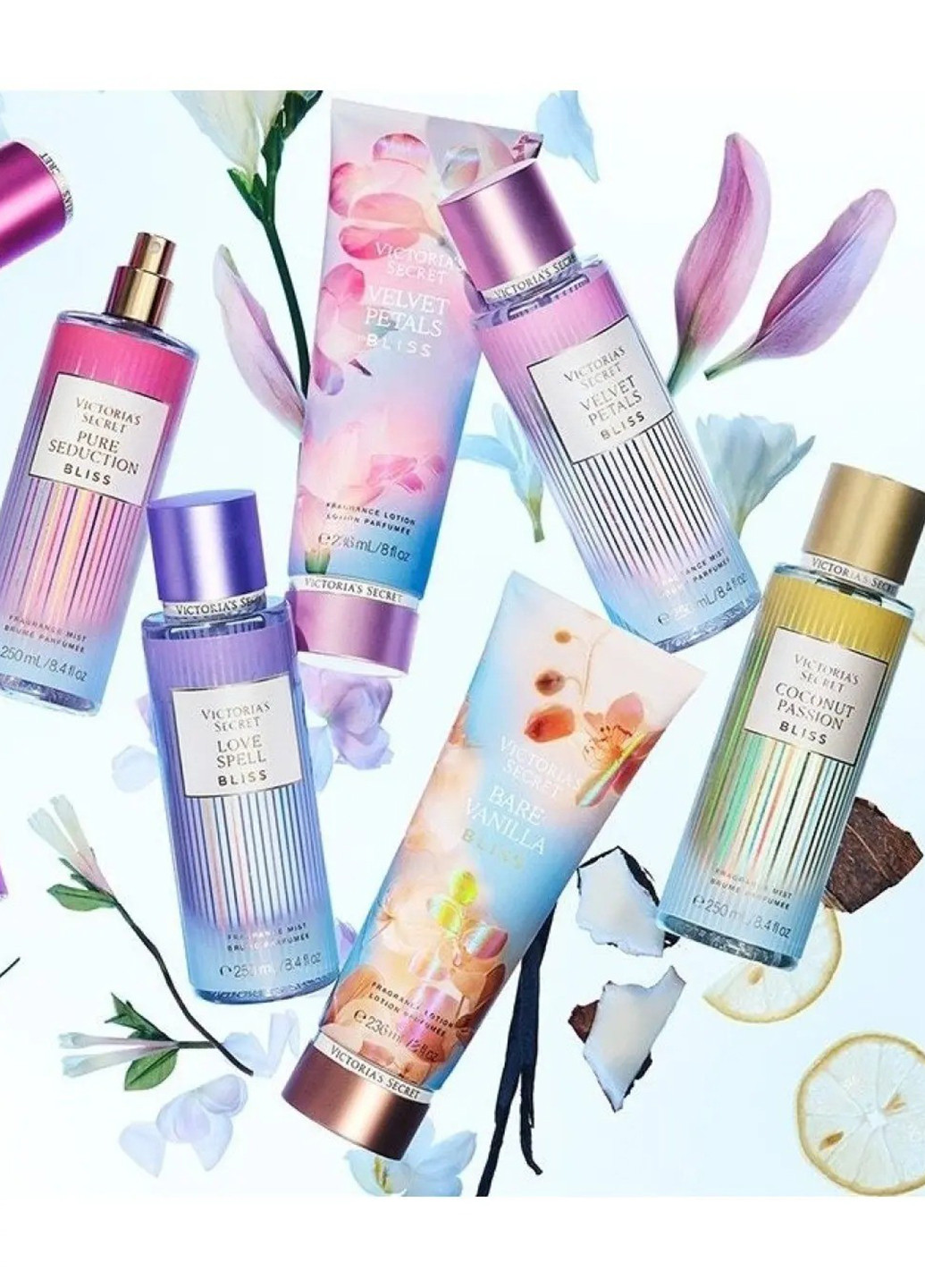 Набор для тела Bare Vanilla Bliss (мист 250 мл., лосьон 236 мл.) Victoria's Secret (330382620)