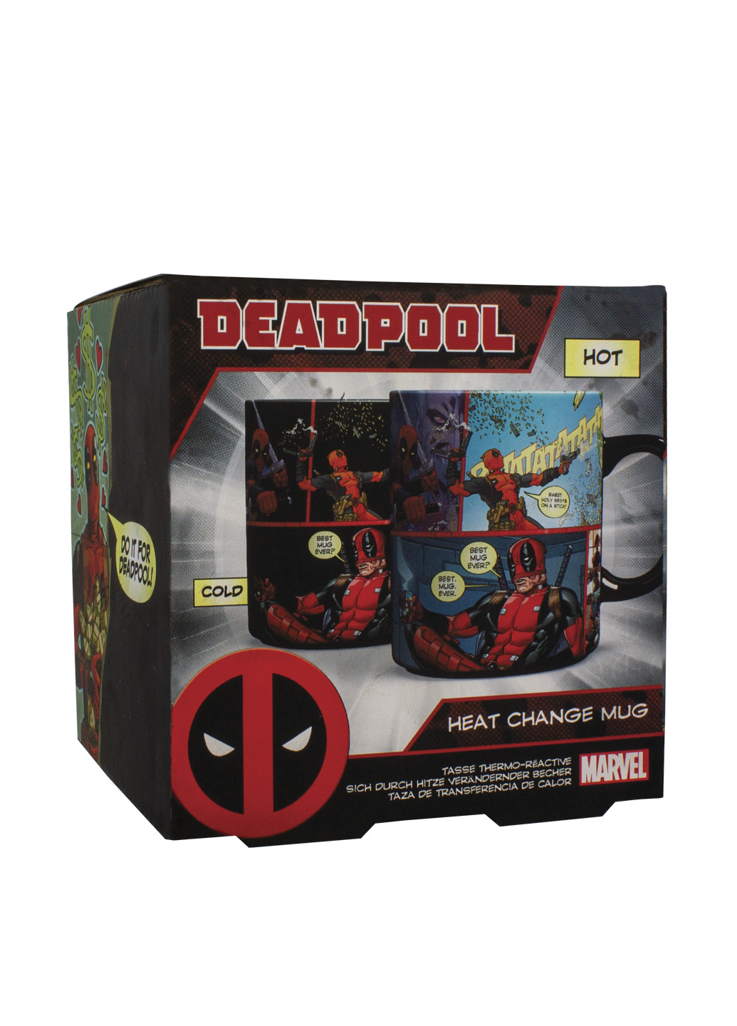 Чашка-хамелеон Marvel - Deadpool, 300 мл Paladone (195911213)