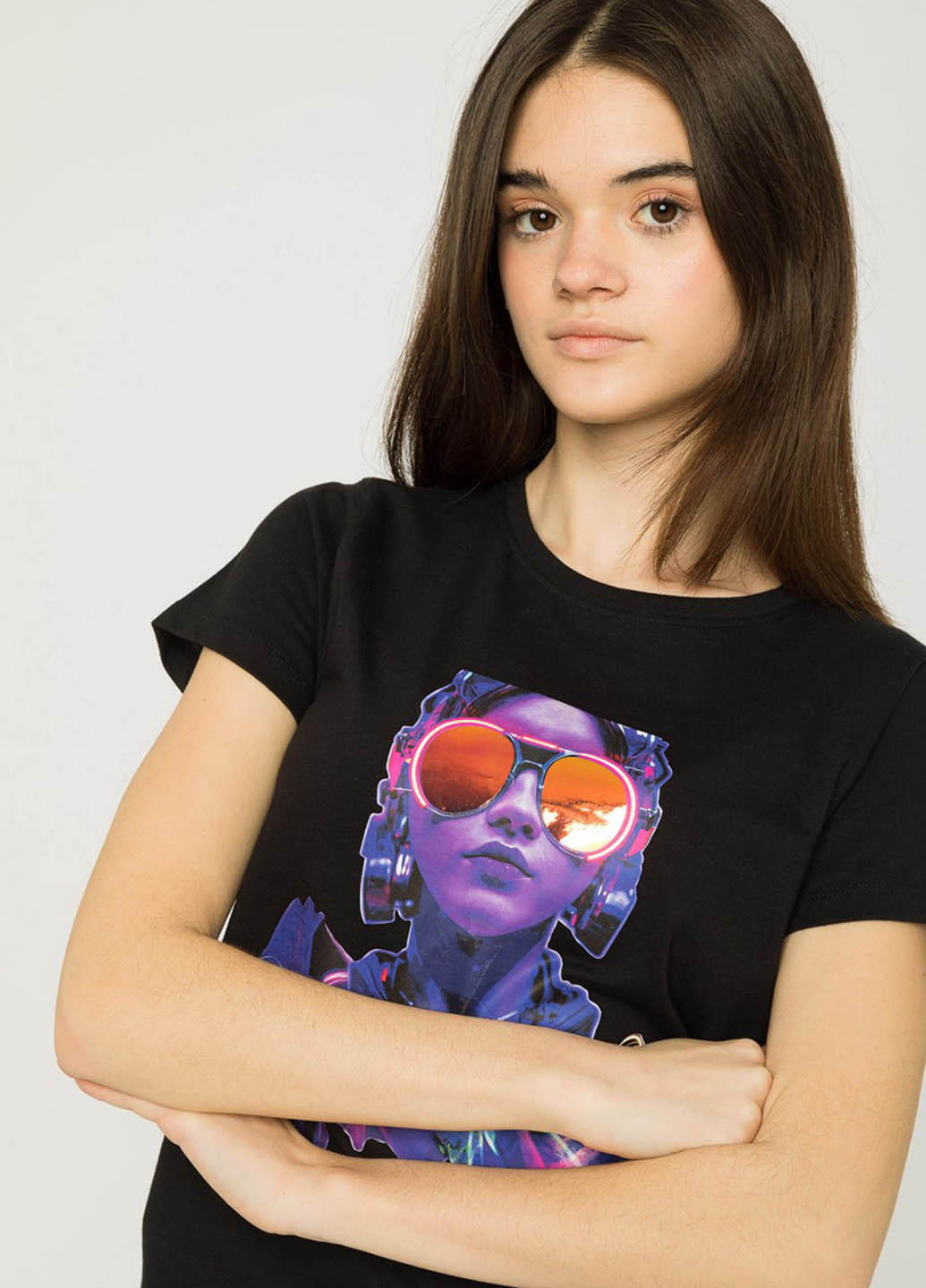 Темно-сіра літня футболка Reporter Young