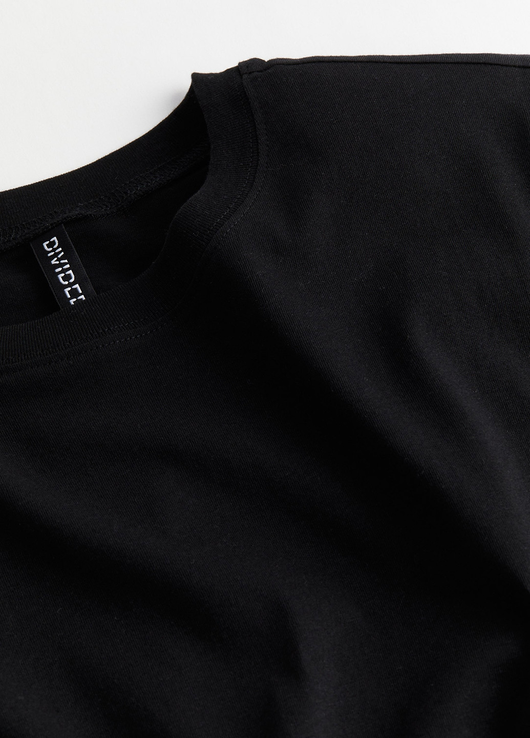 Чорна кежуал сукня сукня-футболка H&M однотонна