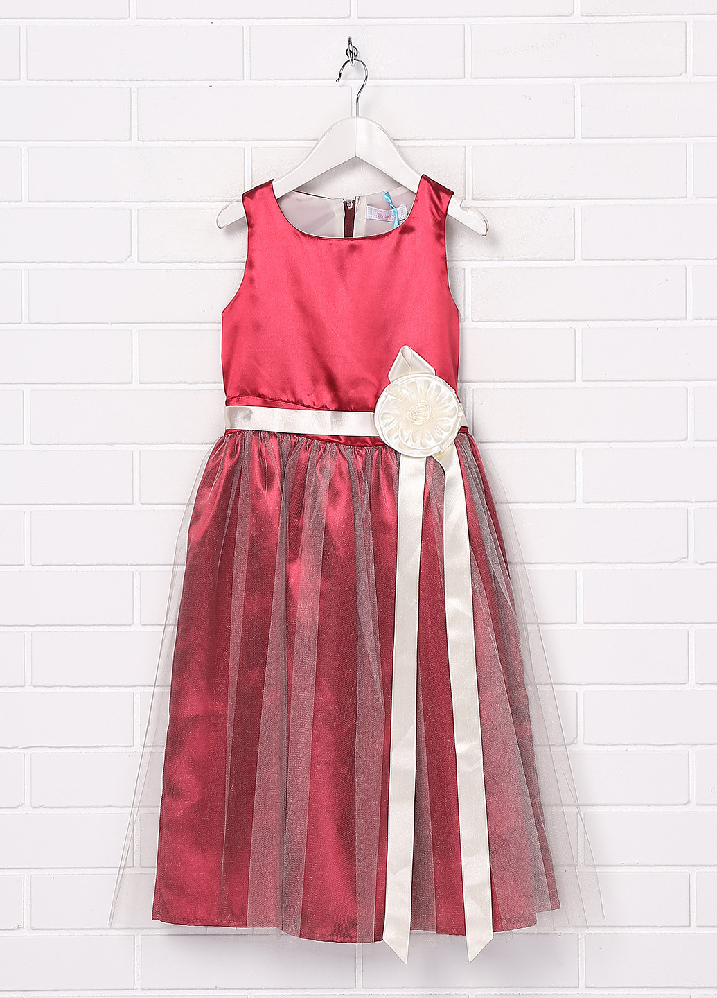 Бордовое платье Sasha (134754815)