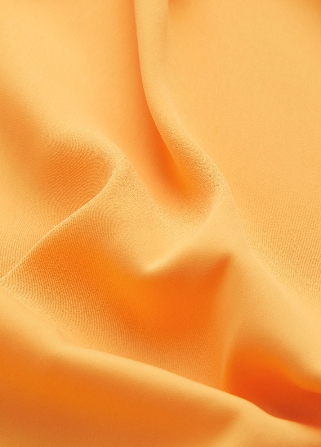 Желтое кэжуал платье H&M однотонное