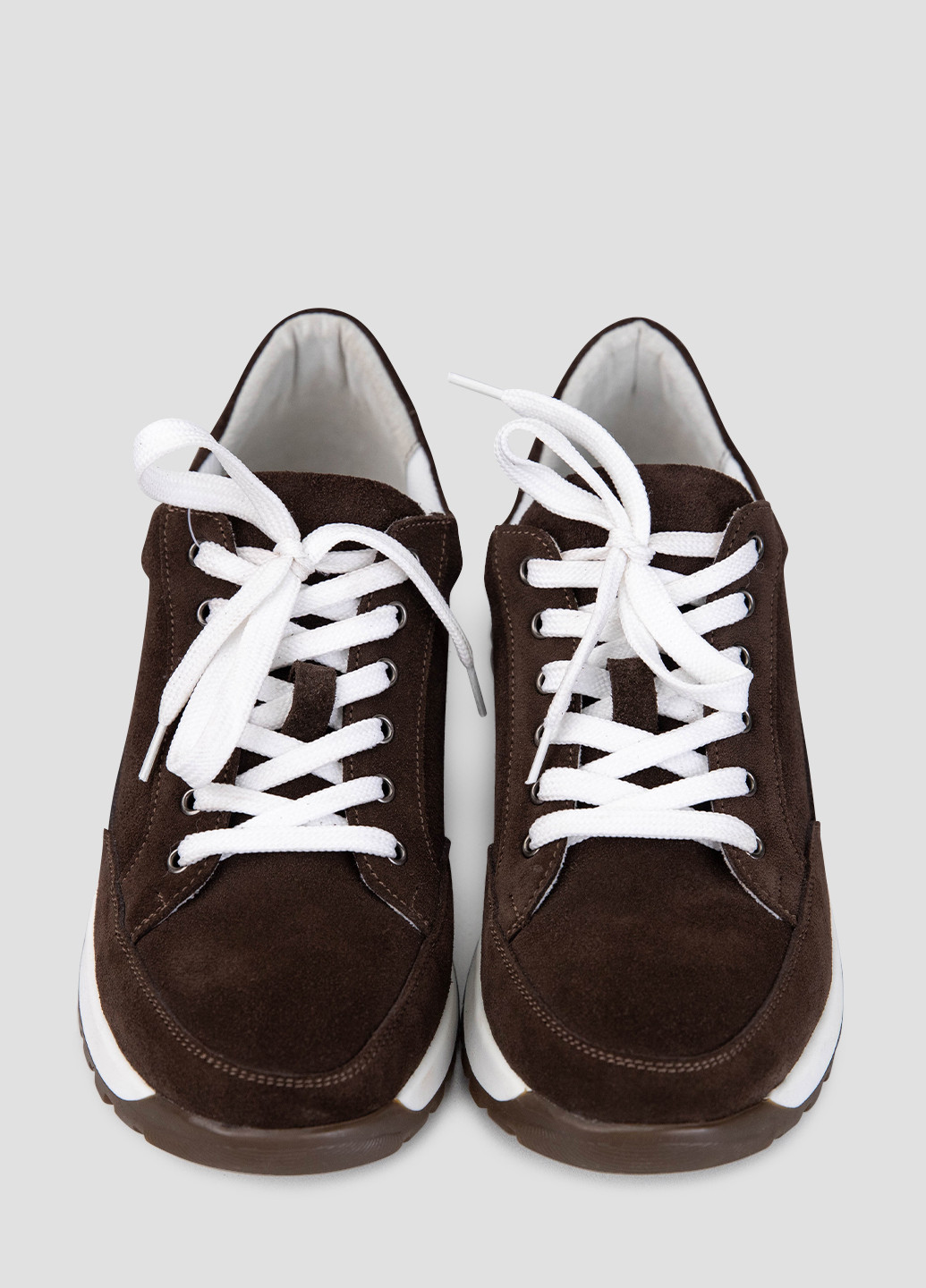 Кроссовки ProRom Shoes коричневые демисезоны (331812826)