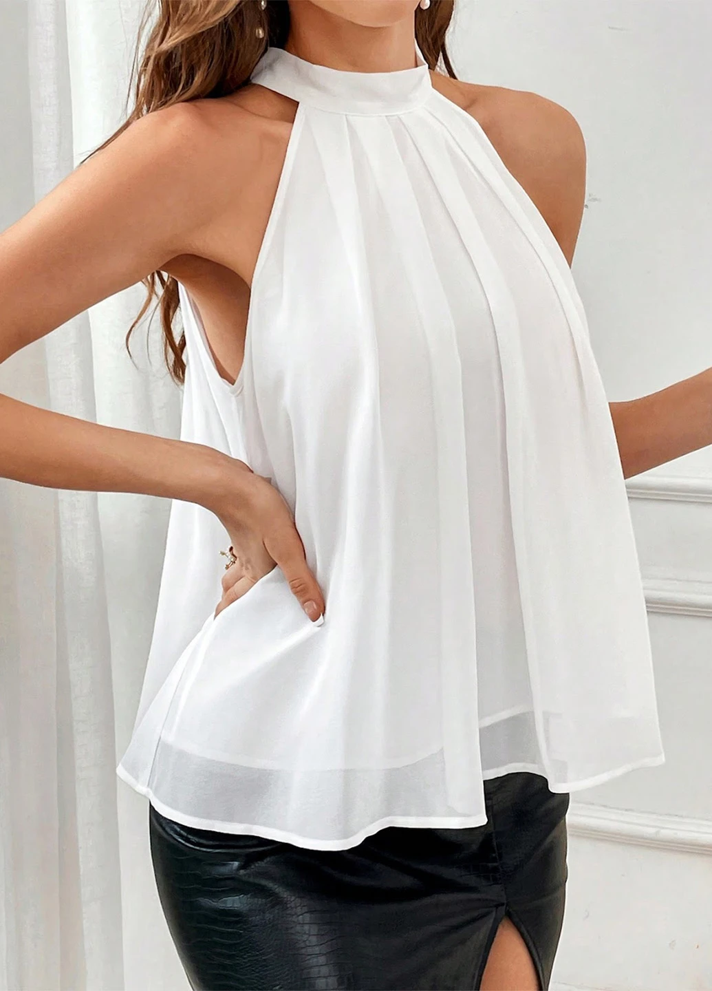 Біла блуза SHEIN